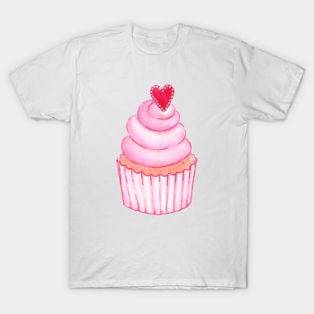 cupcake love T-Shirt by shoko